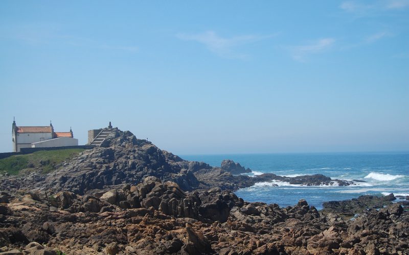 Boa Nova chapel in Leça da Palmeira, North of Portugal